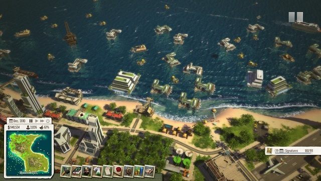 Waterborne pozwoli znacząco „zabudować” pobliskie akweny. - Waterborne nowym dodatkiem do Tropico 5. Premiera 17 grudnia - wiadomość - 2014-12-12