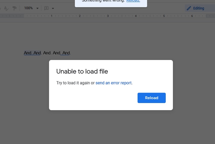 Kuriozalny błąd Google Docs naprawiony; powtórzenia zawieszały aplikacje - ilustracja #1