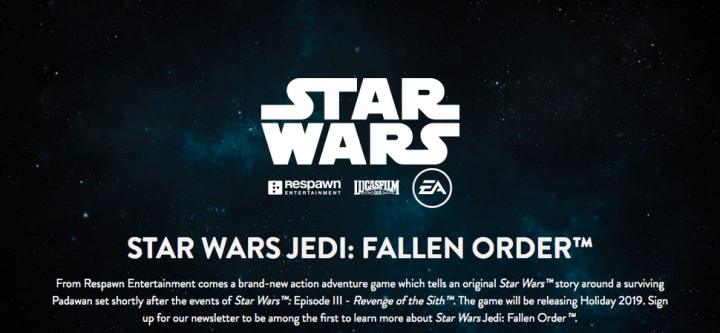 Nowy tytuł osadzony w świecie Star Wars nadal skrywa przed nami wiele tajemnic - Electronic Arts obiecuje nowe marki, Respawn pracuje nad czymś oprócz Star Wars - wiadomość - 2018-07-27