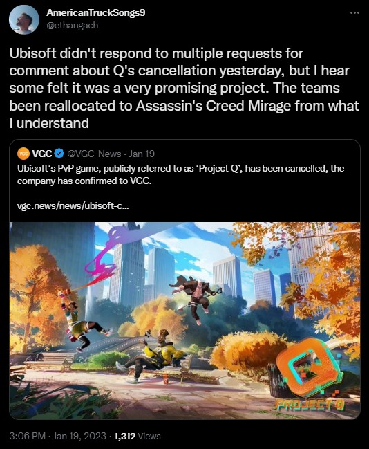 Zespół AC Mirage rośnie, Ubisoft ma zasilić go twórcami ostatnio skasowanej gry - ilustracja #1