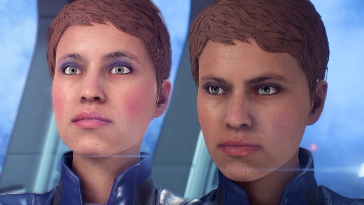 „Zmęczona twarz” Foster Addison - trochę mniej zmęczona. - Mass Effect: Andromeda po liftingu; premiera patcha 1.05 - wiadomość - 2017-04-07