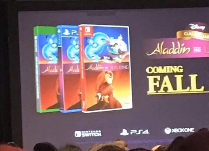 Źródło: GameXplain. - Aladdin i The Lion King - powstaną remastery klasycznych platformówek [Aktualizacja] - wiadomość - 2019-08-29