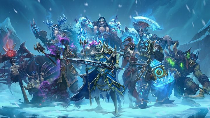 Jaina, Rexxar, Gul’dan i inni legendarni bohaterowie Azeroth jako Rycerze Śmierci to jedna z większych atrakcji dodatku. - Zapowiedziano dodatek Hearthstone: Rycerze Mroźnego Tronu - wiadomość - 2017-07-07