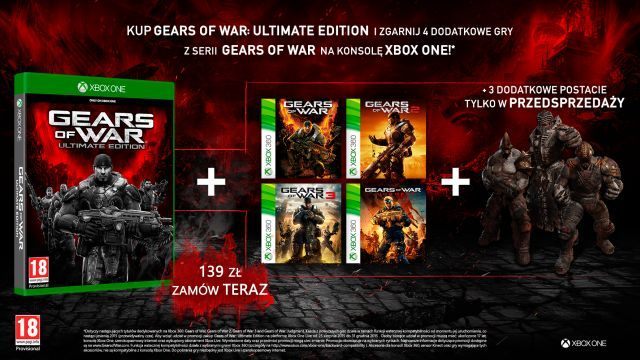Zamów Gears of War: Ultimate Edition i zgarnij dodatkową zawartość do gry - ilustracja #1
