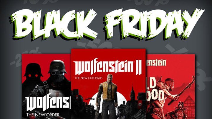 Czarny Piątek w Muve.pl to atrakcyjne oferty między innymi na gry i dodatki z serii Wolfenstein. - Black Friday nie omija Muve.pl - nowy Wolfenstein i The Evil Within 2 w atrakcyjnych cenach - wiadomość - 2017-11-23