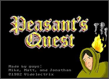Peasant's Quest - klasyczna przygodówka w klimacie pierwszego King's Quest - ilustracja #1