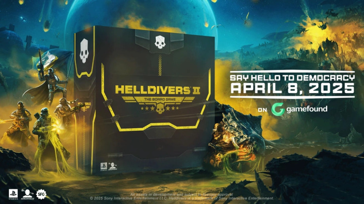 Stamforged Games | Gamefound - Helldivers 2 doczeka się gry planszowej, byście mogli szerzyć demokrację także przy domowym stole - wiadomość - 2025-03-14