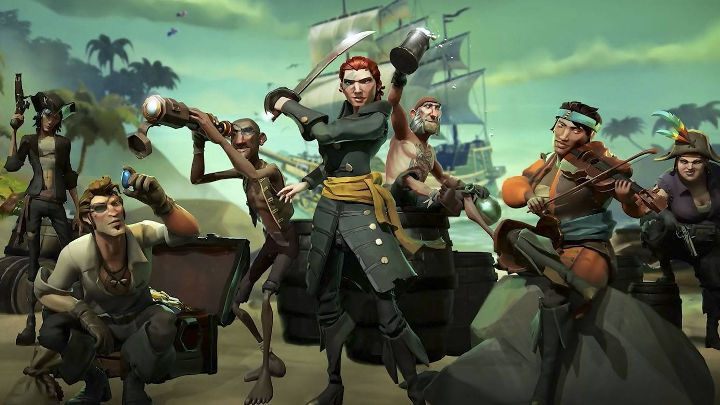 Pod przewodnictwem dobrego kapitana każdy członek załogi wie, co ma robić. - Sea of Thieves – ośmiominutowy fragment rozgrywki - wiadomość - 2017-02-03