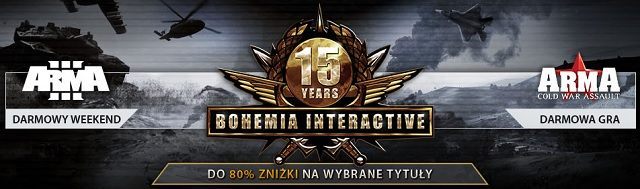 Bohemia Interactive przecenia swoje gry w sklepie Steam. - Chivalry: Medieval Warfare i Arma III - darmowy weekend na Steamie - wiadomość - 2014-05-16