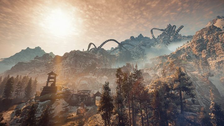 Panie i panowie, przed Wami metropolia przyszłości. Postapokaliptycznej przyszłości. - Rzut okiem na mapę świata z Horizon Zero Dawn - wiadomość - 2017-02-10