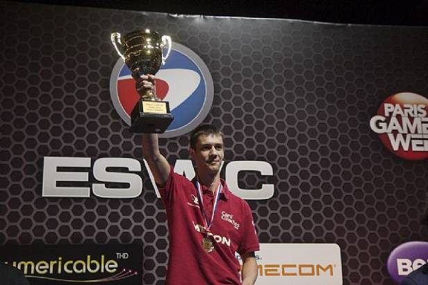 Grzegorz „MaNa” Komincz, zdobywca złotego medalu na ESWC 2012 - Najważniejsze wydarzenia roku 2012 (IV kwartał) - wiadomość - 2012-12-21