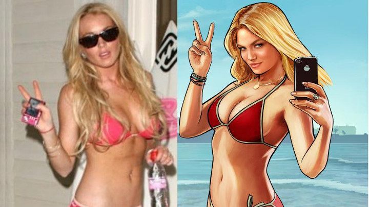 Lindsay Lohan po lewej – Lacey Jonas po prawej. - Pozew Lindsay Lohan przeciwko twórcom Grand Theft Auto V unieważniony - wiadomość - 2016-09-02