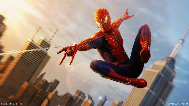 Od dzisiaj każdy może się poczuć jak bohater filmu Raimiego. - Spider-Man na PlayStation 4 otrzymał kostium z filmów Sama Raimiego - wiadomość - 2018-12-21