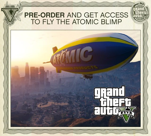 Zamówienia przedpremierowe na GTA V premiowane będą sterowcem. - Grand Theft Auto V - ujawniono edycję specjalną i kolekcjonerską - wiadomość - 2013-05-24
