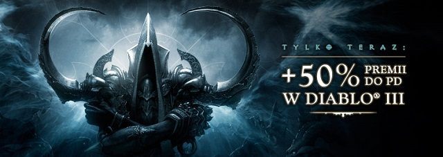 Dodatkowe doświadczenia w Diablo III otrzymywać będziemy do poniedziałku. - Diablo III - rozpoczęto weekend z 50% premią do zdobywanego doświadczenia - wiadomość - 2014-04-05