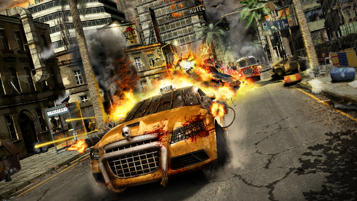 Zombie Driver HD pod pewnymi względami przypomina kultową grę Carmageddon. - Krwawa samochodówka Zombie Driver HD za darmo na Steamie - wiadomość - 2019-12-05