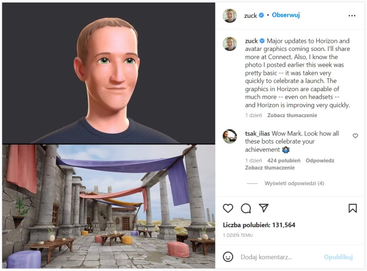 Mark Zuckerberg odpowiada graczom wyśmiewającym nowy projekt Facebooka - ilustracja #2