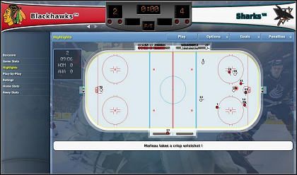 NHL Eastside Hockey Manager w wersji 2007 już we wrześniu 2006 - ilustracja #2