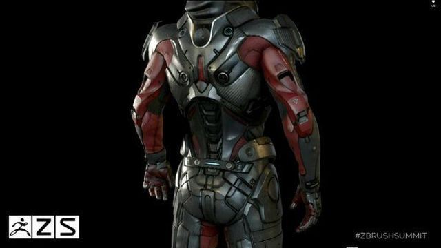 (źródło: Eurogamer.net) - Główny bohater Mass Effect: Andromedy na grafikach koncepcyjnych - wiadomość - 2016-03-04