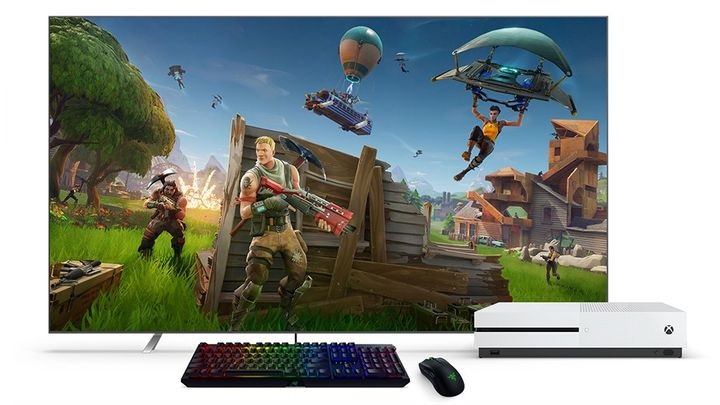 Myszka, klawiatura i Xbox One – naturalne połączenie? Źródło: Microsoft. - Xbox One otrzymał wsparcie dla myszy i klawiatury - wiadomość - 2018-11-15