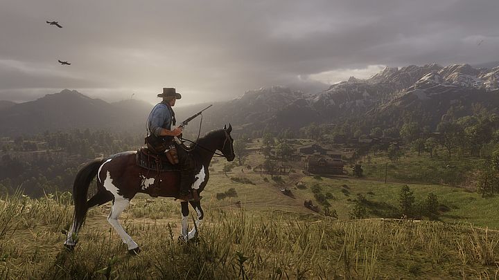 Już za tydzień przemierzymy dzikie doliny na mustangu. - Red Dead Redemption 2 - kwestia wymaganego miejsca na dysku wyjaśniona - wiadomość - 2018-10-19