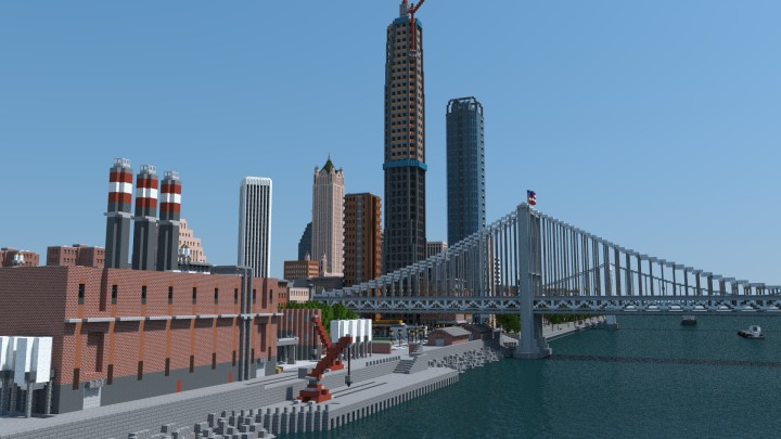 Miasto jak z Cities: Skylines w Minecrafcie; budowa zajęła graczowi 3 lata - ilustracja #1