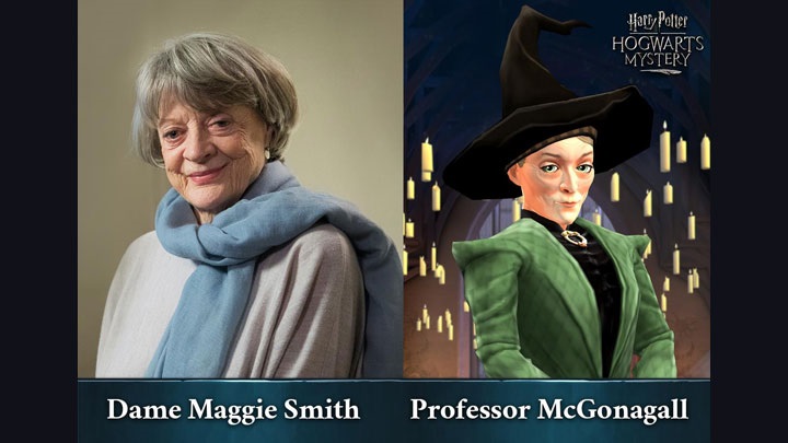 W surową, choć sprawiedliwą profesor McGonagall wcieli się - znana z tej samej roli filmowej - Maggie Smith. - Znani aktorzy w Harry Potter Hogwarts Mystery oraz data premiery gry - wiadomość - 2018-04-06