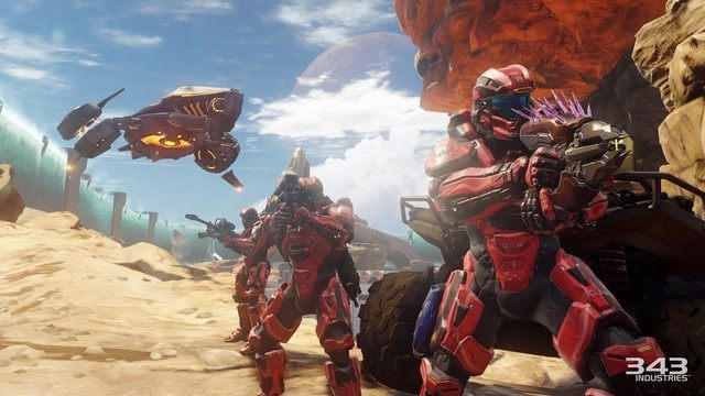 Są szanse na pecetową wersję Halo 5: Guardians. - Halo 5: Guardians może trafić na pecety - wiadomość - 2015-10-23