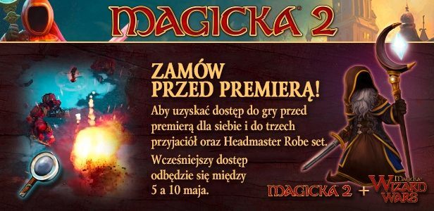 Pudełkowe wydanie gry Magicka 2 Deluxe Edition w planie wydawniczym firmy Cenega - ilustracja #1
