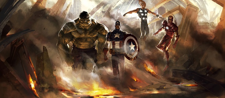 The Avengers. Źródło: THQ / Unseen64. - Superbohaterowie Marvela mogli dostać hit inspirowany Tajnymi Wojnami. The Avengers miało być widowiskową grą FPP - wiadomość - 2025-05-25