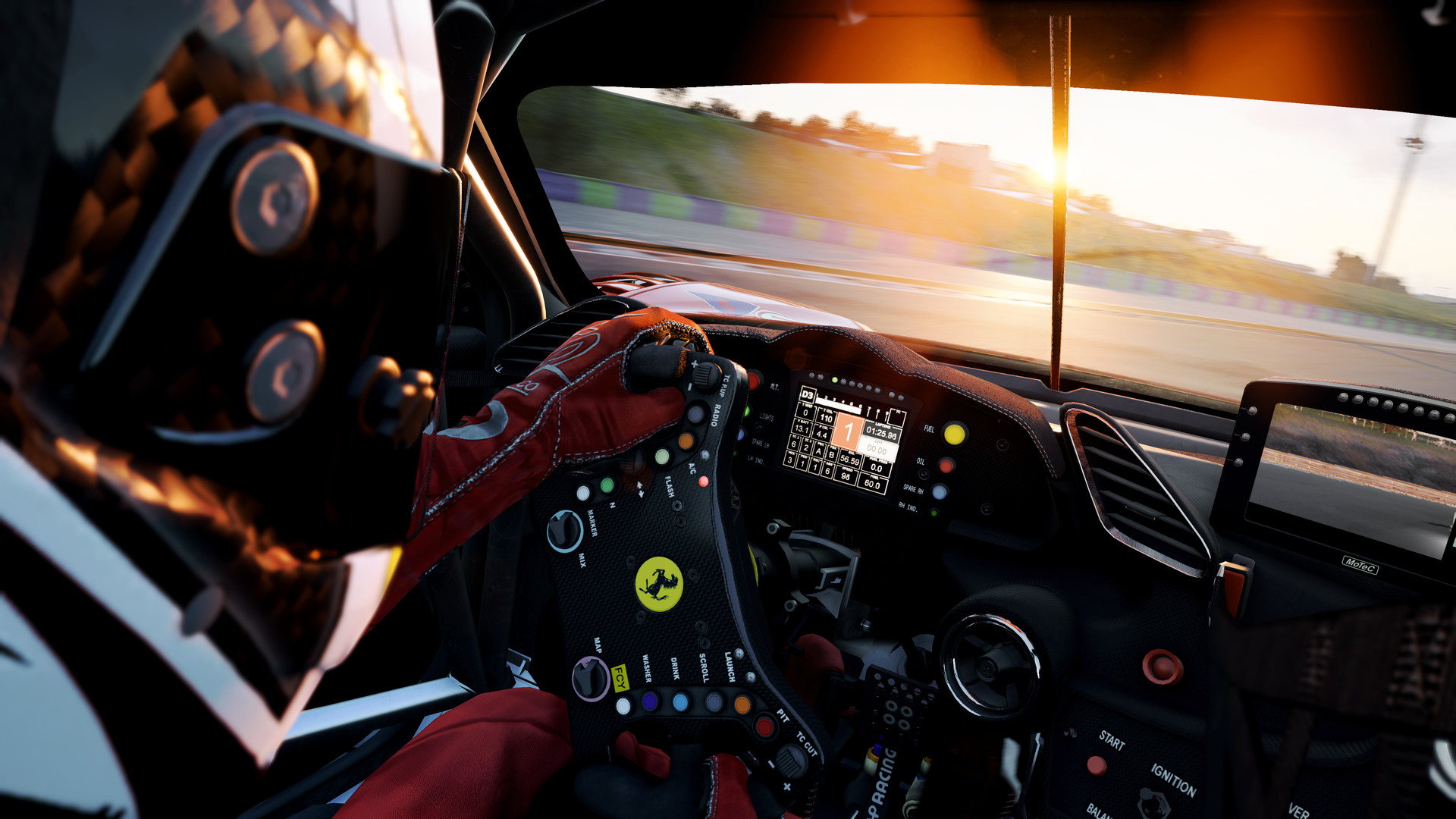 Nowa Assetto Corsa zaoferuje wiernie odwzorowane kokpity wszystkich pojazdów znajdujących się w grze. - Premiera Assetto Corsa Competizione, gra opuściła Wczesny Dostęp - wiadomość - 2019-05-30