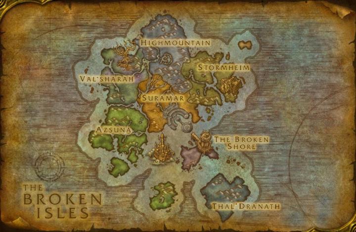 The Broken Isles - World of Warcraft: Legion – kompendium wiedzy [Aktualizacja #9: patch 7.3.0] - wiadomość - 2017-09-01