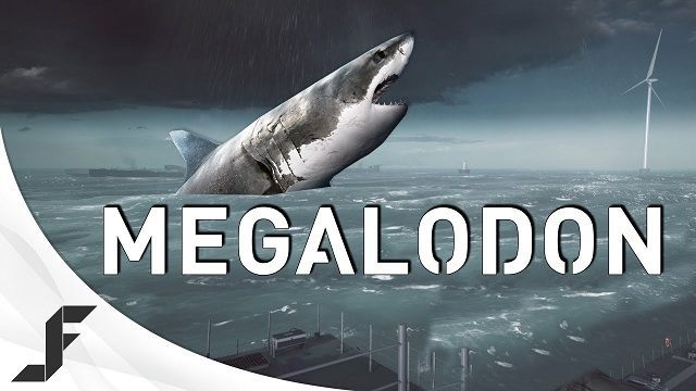 Megalodon czai się w wodach gry Battlefield 4. Źródło: JackFrags. - Battlefield 4 - Megalodon odnaleziony na mapie Nansha Strike - wiadomość - 2014-04-05
