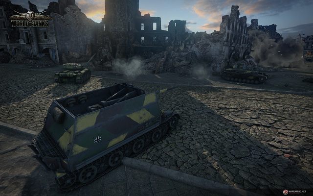 Pz.Sfl.IVc - World of Tanks - aktualizacja 8.9 wprowadzi nowy tryb rozgrywki oraz drugą gałąź niemieckich niszczycieli czołgów - wiadomość - 2013-10-04