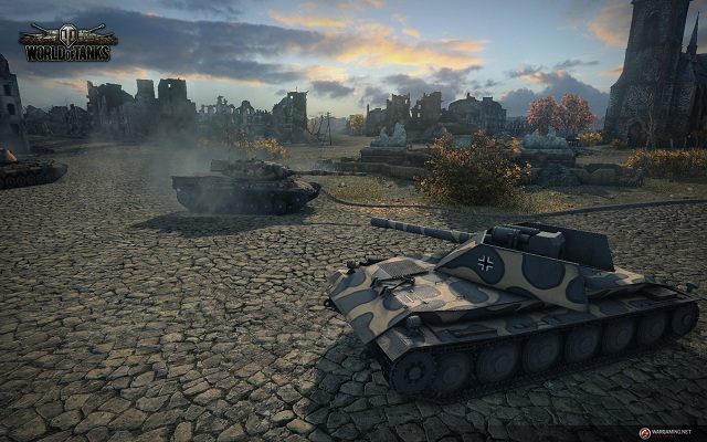 Rheinmetall-Borsig Waffenträger (czyli niemiecki odpowiednik radzieckiego ISU-152) - World of Tanks - aktualizacja 8.9 wprowadzi nowy tryb rozgrywki oraz drugą gałąź niemieckich niszczycieli czołgów - wiadomość - 2013-10-04