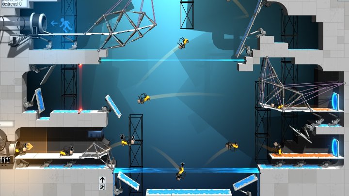 Bridge Constructor Portal z pewnością będzie stanowiło wyzwanie dla szarych komórek. - Portal powraca... w małej grze logicznej o budowaniu mostów - wiadomość - 2017-12-07