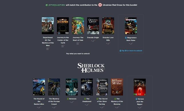 Nowe Humble Weekly Bundle przypadnie do gustu fanom Sherlocka Holmesa. - Nowe Humble Weekly Sale z grami studia Frogwares (m.in. gry z serii Sherlock Holmes i Dracula) - wiadomość - 2014-06-27