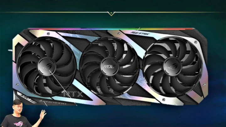 RTX 3080 Ti ROG Strix od Asusa - wyciekły zdjęcia - ilustracja #1