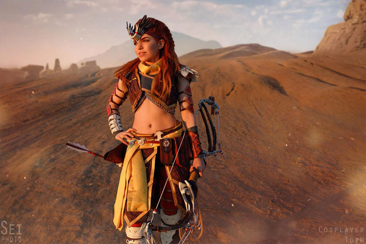 Najlepsze cosplaye - Aloy z gry Horizon: Zero Dawn - ilustracja #3