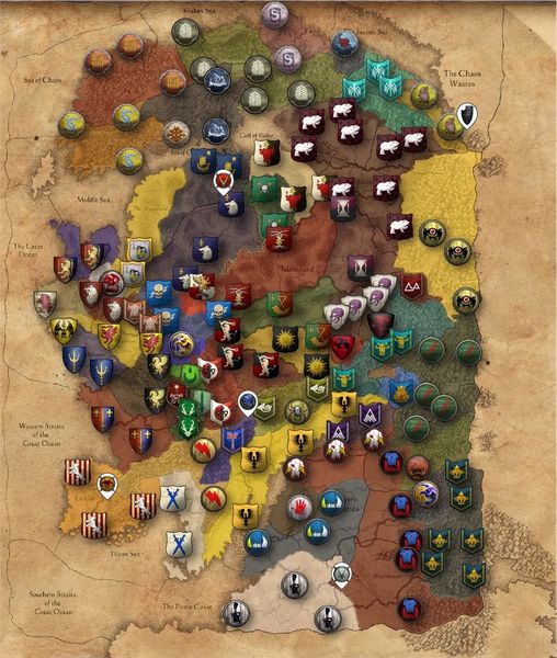 Tak rosła mapa w Total War Warhammer, teraz jest absurdalnie wielka - ilustracja #1