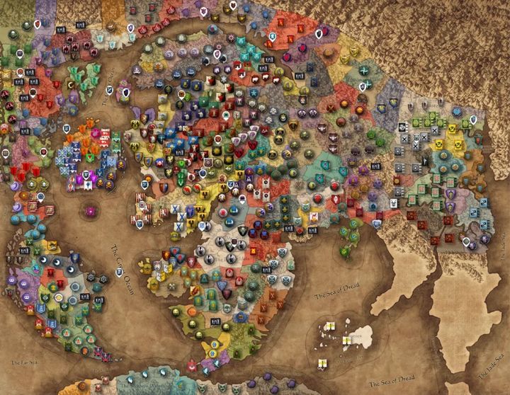 Tak rosła mapa w Total War Warhammer, teraz jest absurdalnie wielka - ilustracja #3