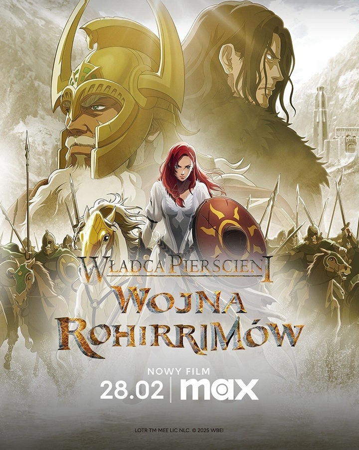 Władca Pierścieni: Wojna Rohirrimów, Kenji Kamiyama, Warner Bros. Pictures, 2024 - Nowego Władcę Pierścieni jeszcze w tym tygodniu zobaczymy w streamingu. Anime ukaże się na Max - wiadomość - 2025-02-24