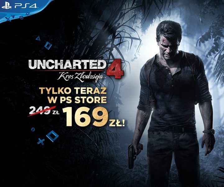 Niezwykła oferta cenowa na Uncharted 4: Kres Złodzieja na PS4 - ilustracja #1