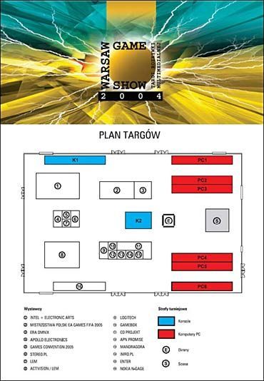 Warsaw Game Show - plan targów! - ilustracja #1