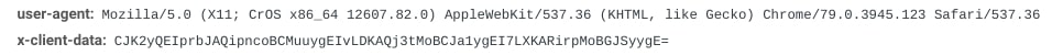 Przykładowy kod wygenerowany przez X-Client-Data.