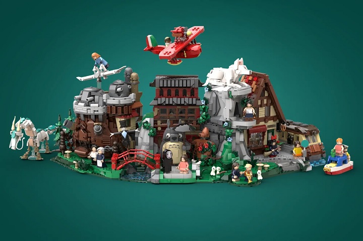 Źródło: janrssx / LEGO Ideas - Wielki zestaw LEGO inspirowany animacjami studia Ghibli ma spore szanse na powstanie. Projekt zebrał głosy, a firma właśnie go ocenia - wiadomość - 2025-05-26
