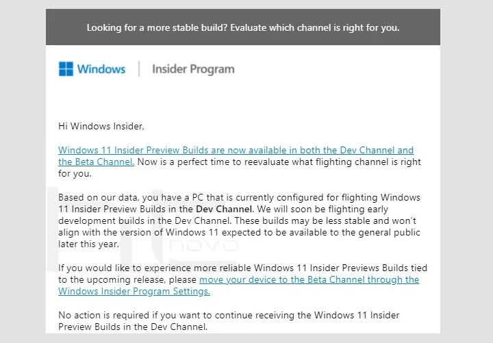 Windows 11: wersja testowa w programie Insider bardziej niestabilna - ilustracja #1