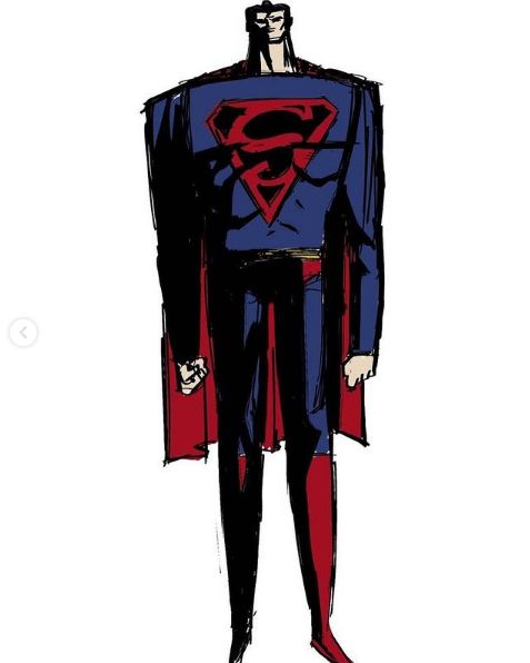 Superman od twórcy Samuraja Jacka? Pozostały z niego tylko szkice - ilustracja #2