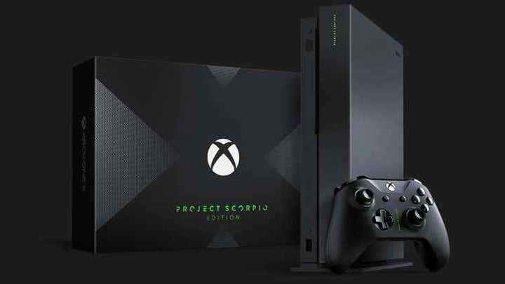 Konsola trafi na rynek w listopadzie. - Xbox One X najszybciej sprzedającą się w pre-orderach konsolą Microsoftu  - wiadomość - 2017-08-28