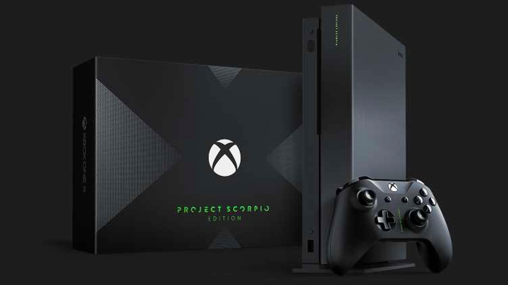 Konsola trafi na rynek w listopadzie. - Xbox One X najszybciej sprzedającą się w pre-orderach konsolą Microsoftu - wiadomość - 2017-08-28